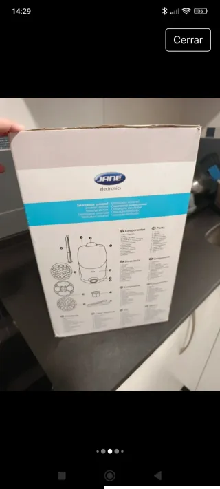 Esterilizador Jané 6 biberones