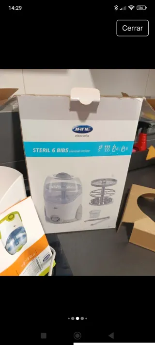 Esterilizador Jané 6 biberones