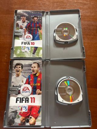 Lote 6 Juegos FIFA PSP (07, 08, 09, 10, 11, 12, 13