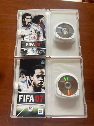 Lote 6 Juegos FIFA PSP (07, 08, 09, 10, 11, 12, 13