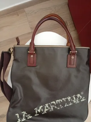 Borsa La Martina marrone
