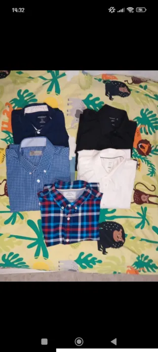 Lote 5 Camisas Hombre