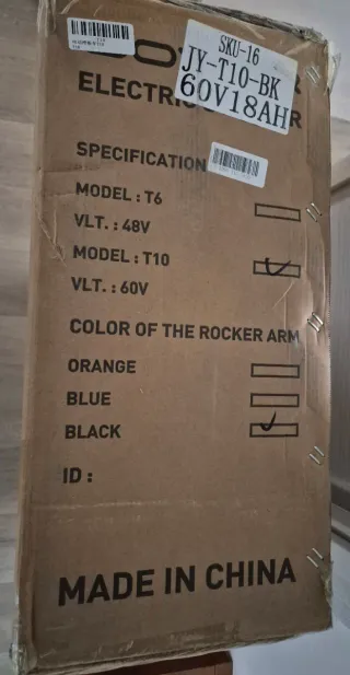 Patín Eléctrico Joyor T10 2000W