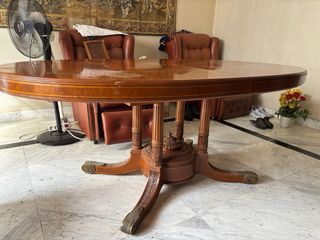 Mesa comedor madera nogal