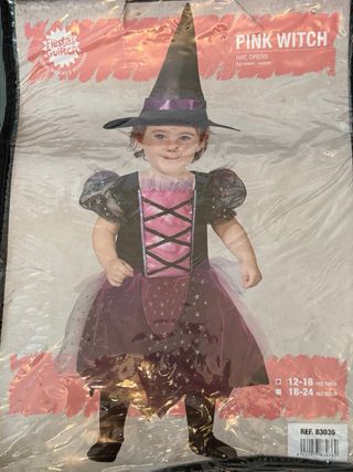 Disfraz Bruja Bebé 12-18 Meses