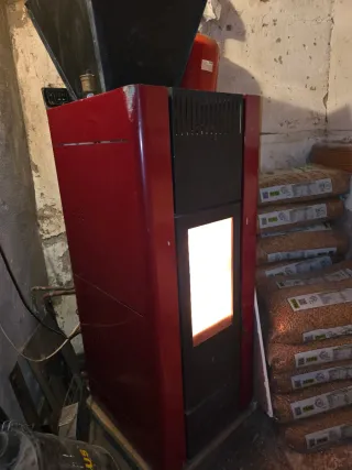 Estufa de pellets Ferlux grande