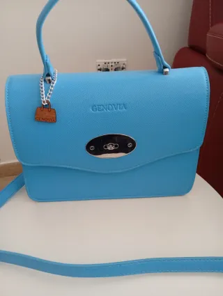 Borsa Genovia Celeste