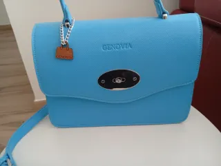 Borsa Genovia Celeste