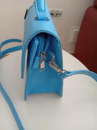 Borsa Genovia Celeste