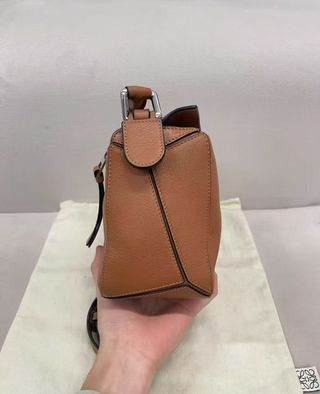 Bolso Loewe Marrón Piel