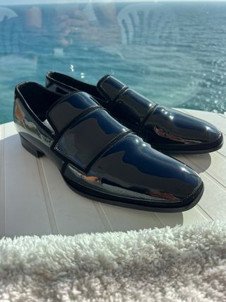 Zapatos de charol Jimmy Choo negros