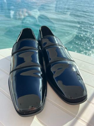 Zapatos de charol Jimmy Choo negros