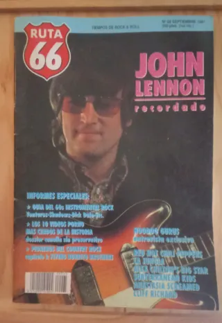 2 revistas Ruta 66 tiempos de rock & roll 1991/93