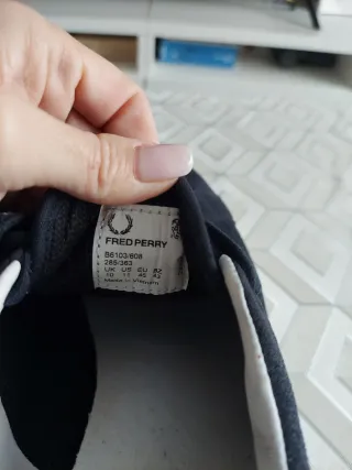 Zapatillas Fred Perry Azul Marino