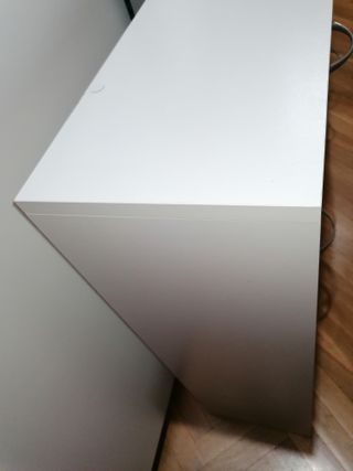 Zapatero blanco de madera nuevo