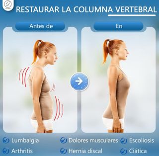 Faja Lumbar Soporte Espalda Ajustable