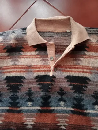 Maglia invernale fantasia etnica - Vintage