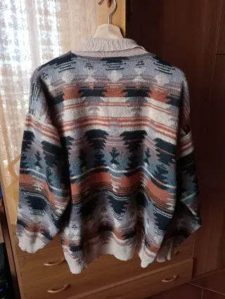 Maglia invernale fantasia etnica - Vintage