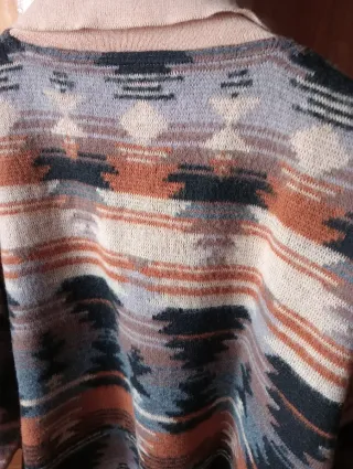 Maglia invernale fantasia etnica - Vintage