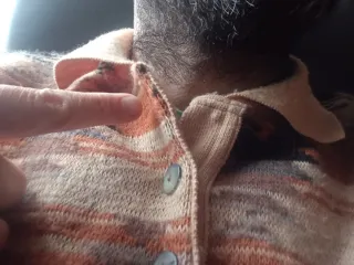 Maglia invernale fantasia etnica - Vintage