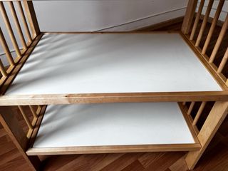 Cambiador Bebé IKEA Madera Blanca