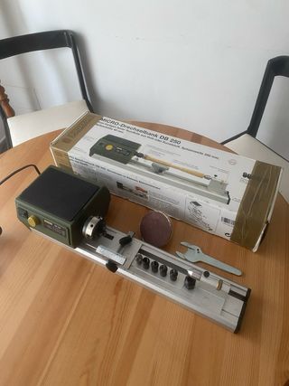 Torno Proxxon DB 250 Modelismo