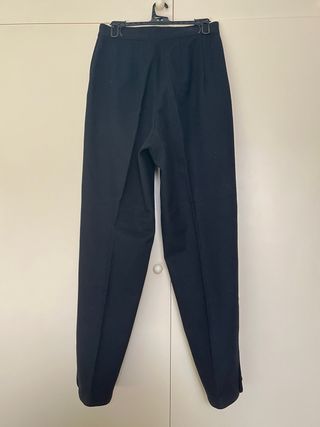 Pantaloni lana donna neri