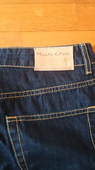 Jeans Manila Grace taglia 31 blu scuro