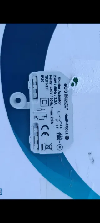 Interruttore Homematic IP HmIP-FROLL