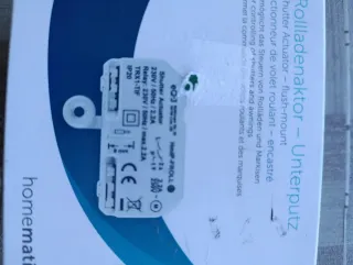 Interruttore Homematic IP HmIP-FROLL