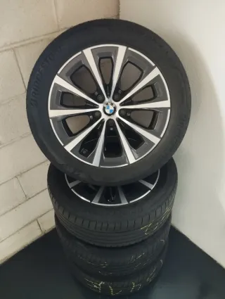 4 LLANTAS BMW 17" PULGADAS BICOLOR + NEUMATICO