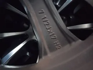 4 LLANTAS BMW 17" PULGADAS BICOLOR + NEUMATICO