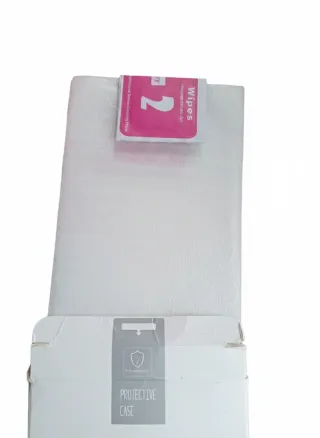 Funda móvil con protector pantalla