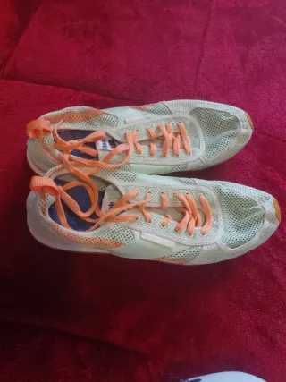 Zapatillas Reebok Verde y Naranja