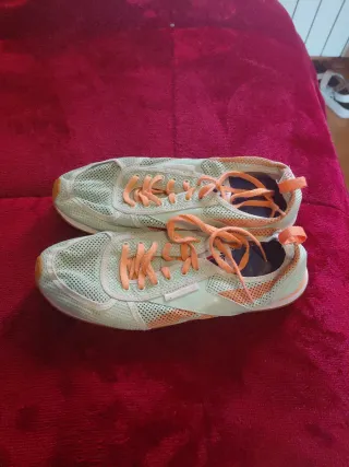 Zapatillas Reebok Verde y Naranja