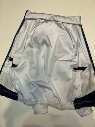 Felpa Lacoste bianca e blu