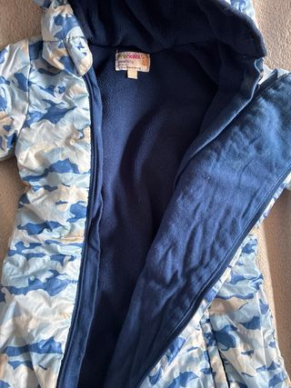 Buzo Nieve Bebé 3-6 Meses Prenatal