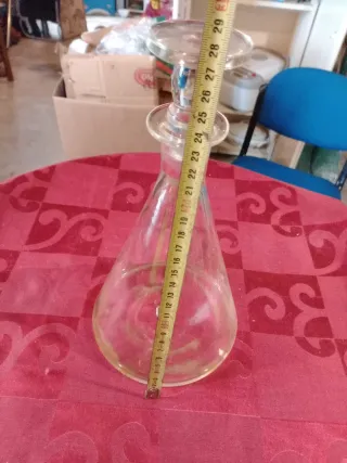 Garrafa Licoreira Vidro Transparente