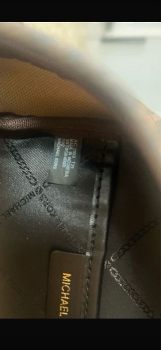 Bolso Michael Kors Marrón y Dorado