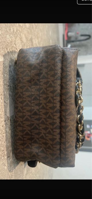 Bolso Michael Kors Marrón y Dorado