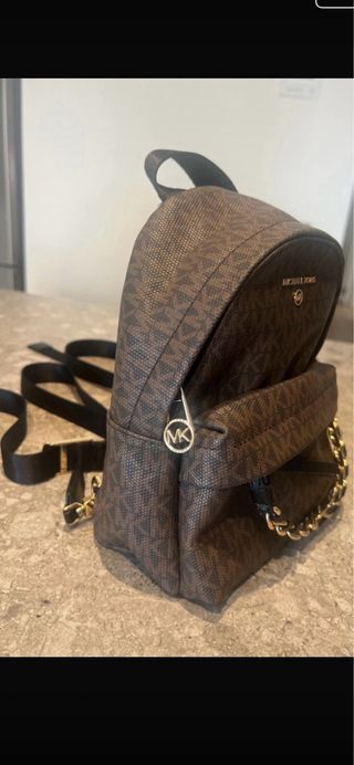 Bolso Michael Kors Marrón y Dorado