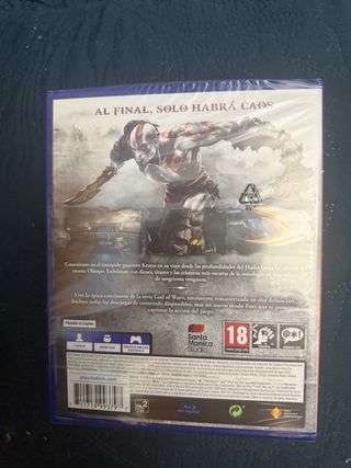 God of War III Remastered PS4 Precintado