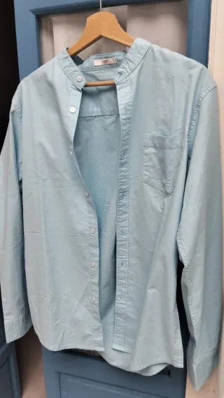 Camisa Celeste Talla L