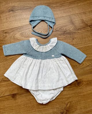 Jesusito bebé azul y blanco