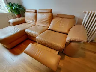 Sofá Natuzzi Piel Chaise Longue Relax