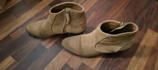 Botas de ante Massimo Dutti