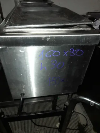 Baño María 5 Cubetas Acero Inoxidable