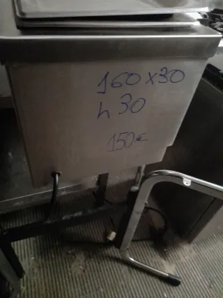 Baño María 5 Cubetas Acero Inoxidable