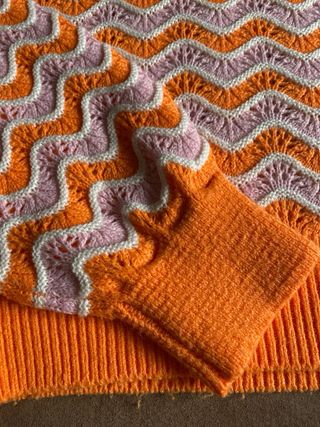 Jersey H&M ondas pastel Talla XS