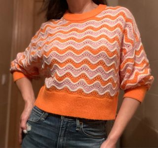 Jersey H&M ondas pastel Talla XS